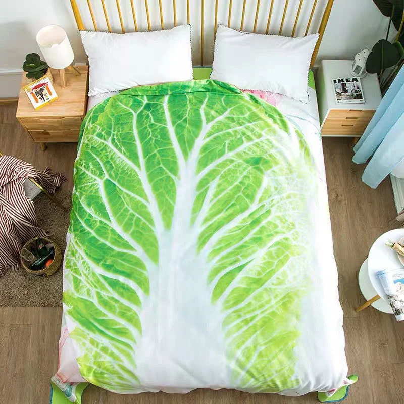 Cabbage Leaves Blanket
