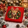 DIY Foldable Pearl Diamond Painting Gift Box &ndash; Sparkling Christmas Craft & Elegant Gift Packaging