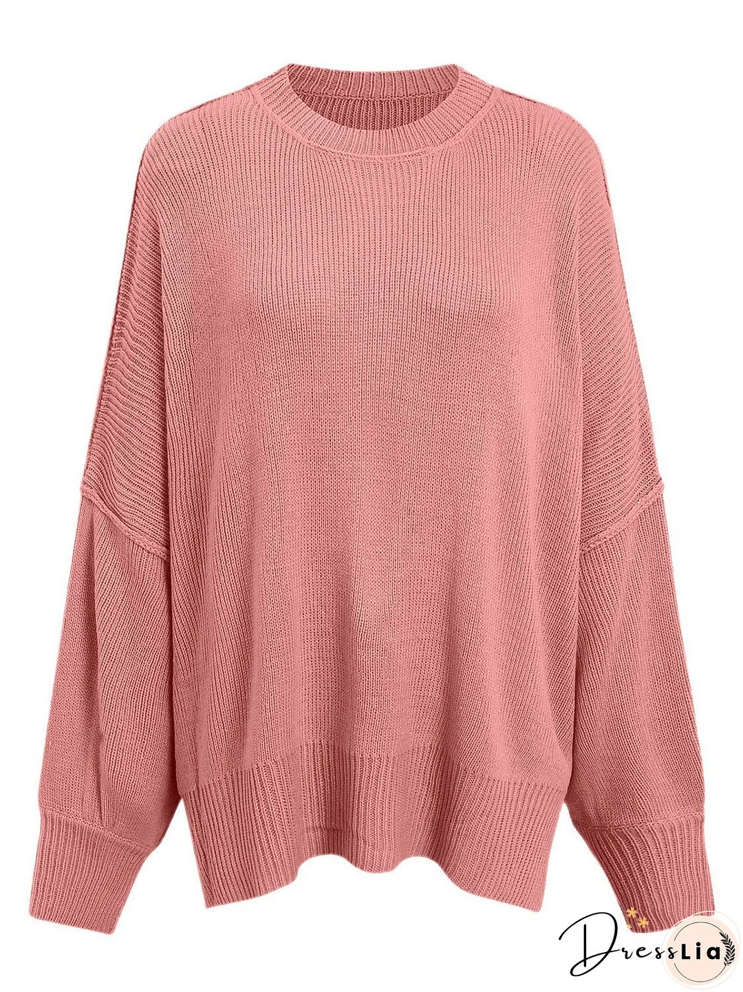 Round Neck Long Sleeve Sweater
