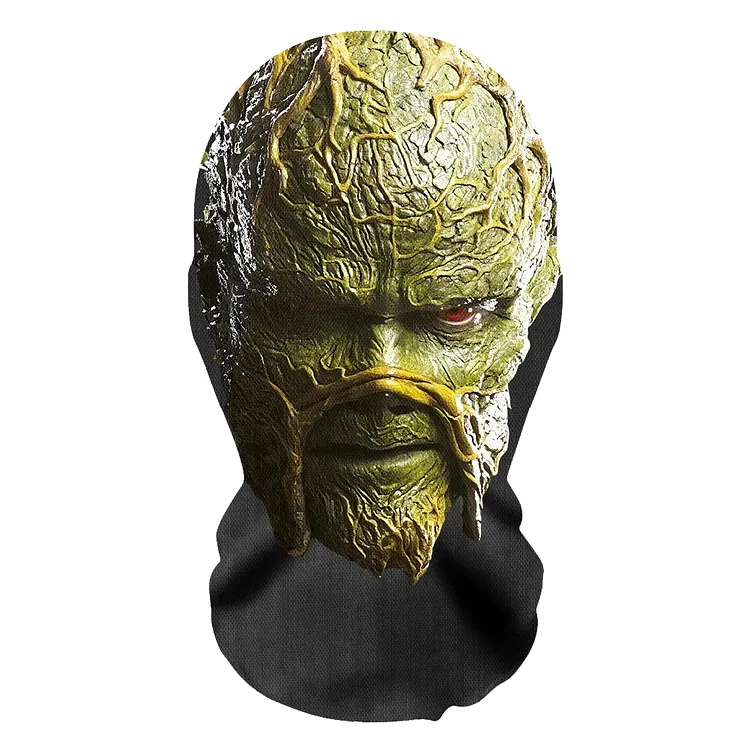 3D Spoof Face Simulation Headgear-Swamp Thing