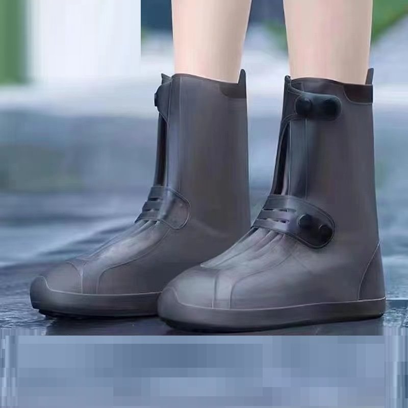 Men's And Women's Outdoor Anti-skid Waterproof Shoes Cover Silicone Rain Shoes-PABIUYOU- Women's Fashion Leader