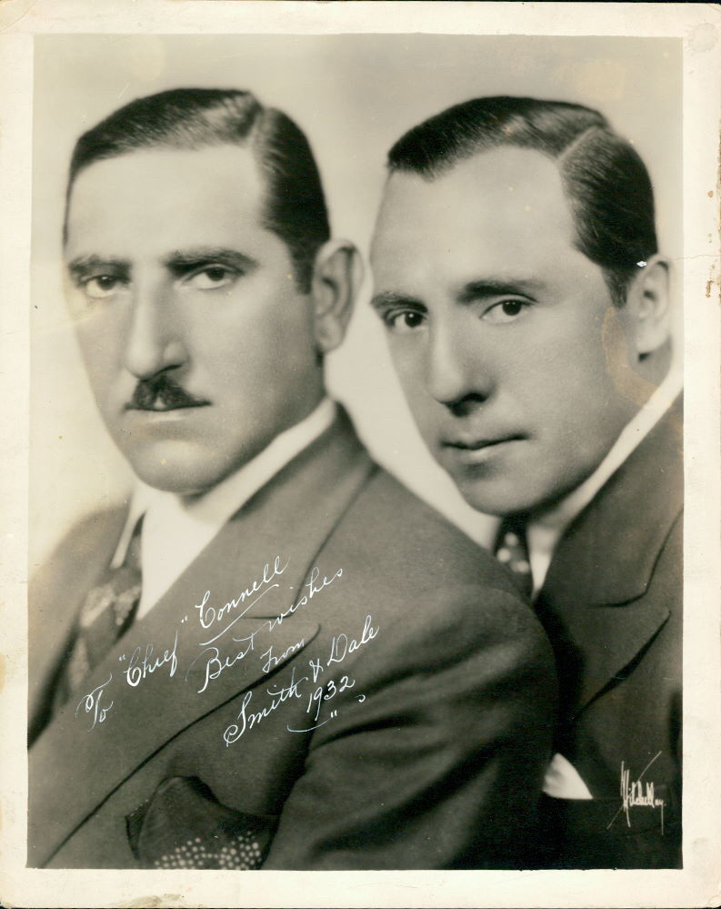 Smith & Dale (Vintage, Inscribed) signed Photo Poster painting COA