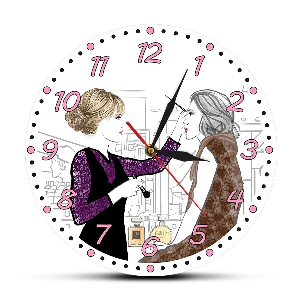 

Makeup Lash - Frameless Acrylic Wall Clock, 501 Original