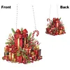 Diamond Painting Acrylic Christmas Gifts Window Pendants for Home Garden