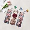 3 PCS Flowers - 5D DIY Bookmark