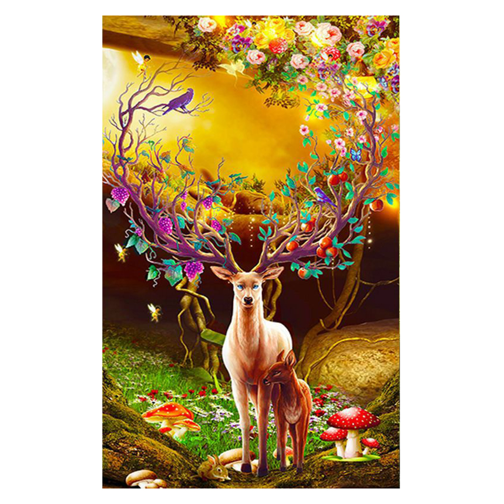 

Animal - 11CT Stamped Cross Stitch - 61*96CM (Big Size), 501 Original