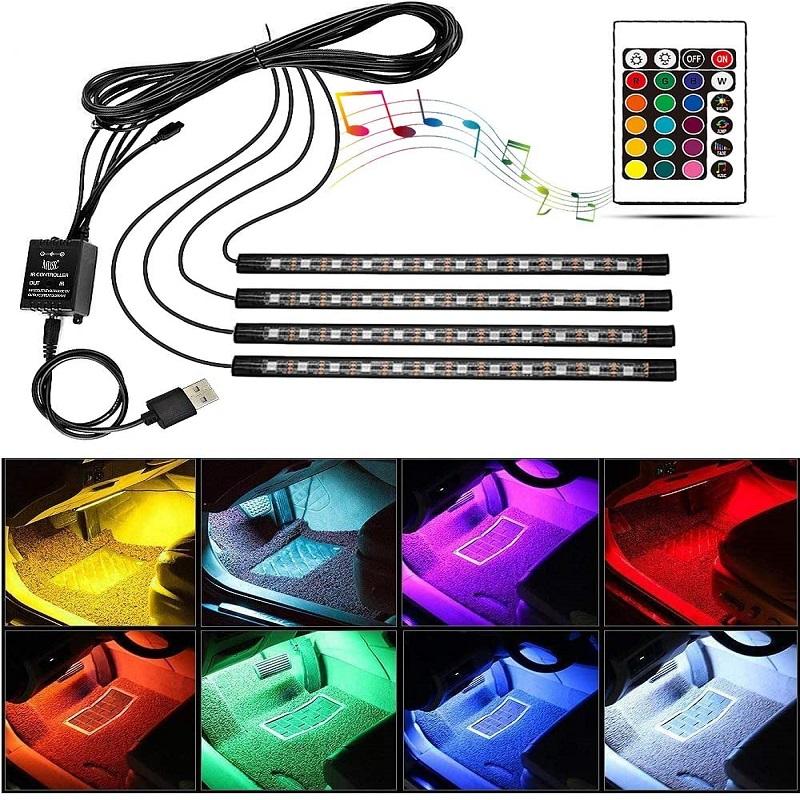 

LED Foot Ambient Light Sound-Control Color Light Bar, 501 Original