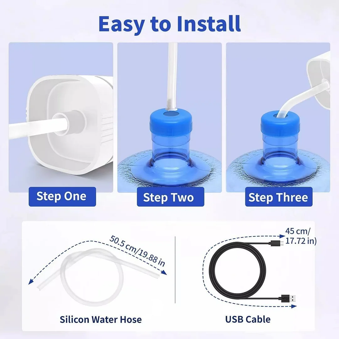 (🔥Last Day Promotion - 50% OFF)🔥🔥 & Multi-functional Automatic Water Dispenser Pump!