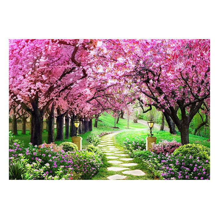 Landscape 11CT Printed Cross Stitch Kits (50*70CM) fgoby
