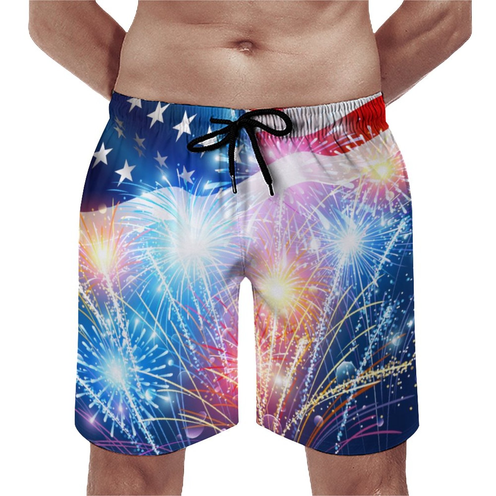 Fourth Of July Independence Day 3 Patriotic | Summer Casual Shorts With Pocket Board Shorts Quick Dry | One Of A Kind Beachwear For Men Summer Beach Wedding Mens Attire Vacation