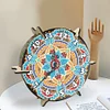 Horloge Mandala-Bricolage En Bois
