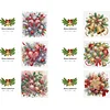 (US Only)6PCS DIY Christmas Diamond Art Greeting Cards Congratulations Cards & Gifts