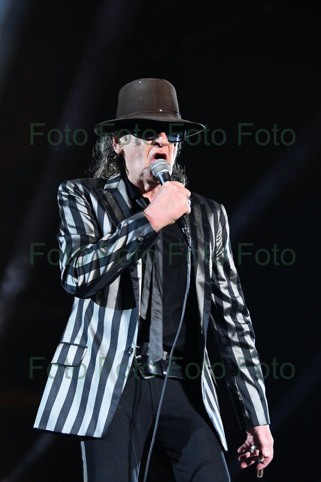 Udo Lindenberg Rock Musik Maler Foto 20 x 30 cm ohne Autogramm (Be-57