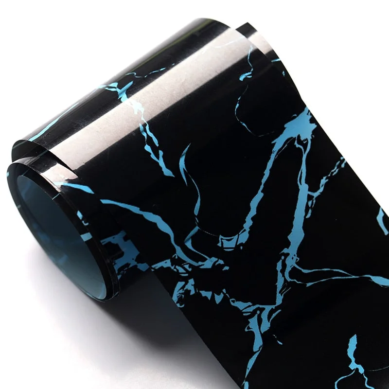 1Pc Opal Jelly Water Decals Gradient Effect White Protein Nail Art Transfer Stickers 3D Nail Sticker Marble Nail Foil Decoration