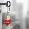 Valentine's Day-（Double-Sided)5pcs Diamond Painting Keychain