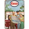 (Multi Style) esso tigre de p&eacute;trole - Panneaux en &eacute;tain m&eacute;tallique(30*40cm)