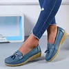 Women&lsquo;s Flat Loafer Ballet Leather Breathable Casual Shoes