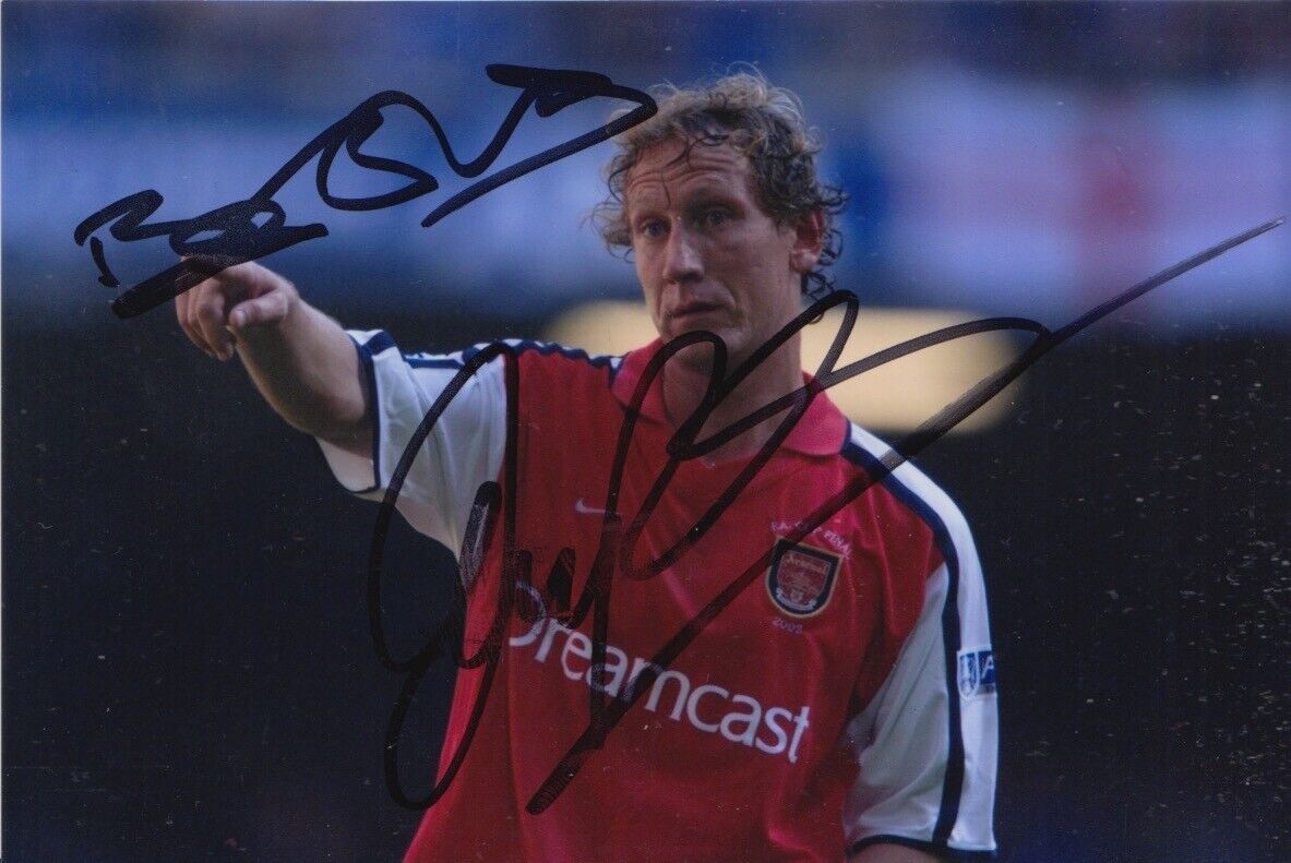 RAY PARLOUR HAND SIGNED 6X4 Photo Poster painting - FOOTBALL AUTOGRAPH - ARSENAL 9.