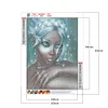Diamond Painting -DIY Round Drill Girl