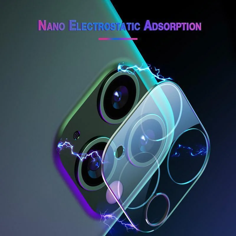 Transparent Rear Camera Tempered Glass For IPhone