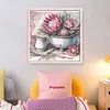 Protea-11CT Stamped Cross Stitch 40*40cm/15.75*15.75in tapestrymarket