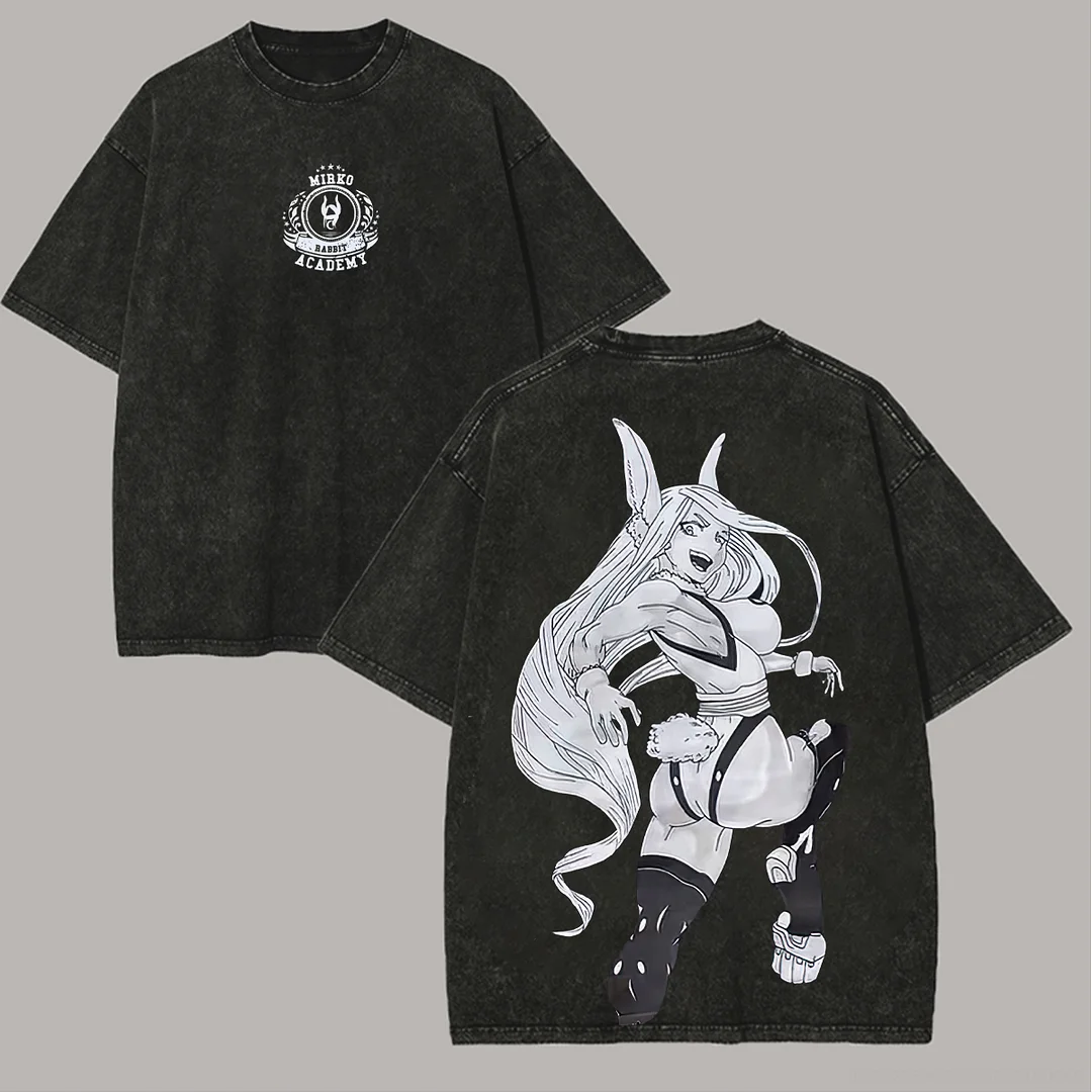 My Hero Academia Printed Unisex Washed T-shirt