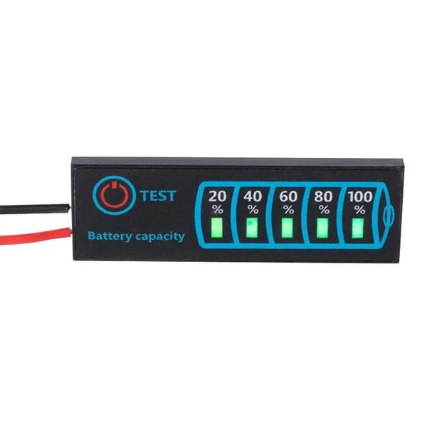 New Dc5-30v 12v 24v Led Panel Display Battery Level Car Accessories Power Indicator General Dc5-30v12v24v