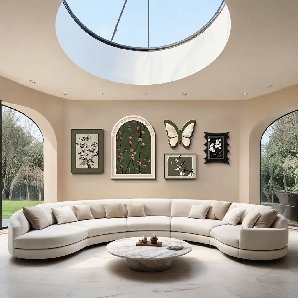 French vintage style decorative painting for the living room, featuring butterflies, elegant high-end sofa background wall art, and retro artistic combination wall paintings（GH26C）