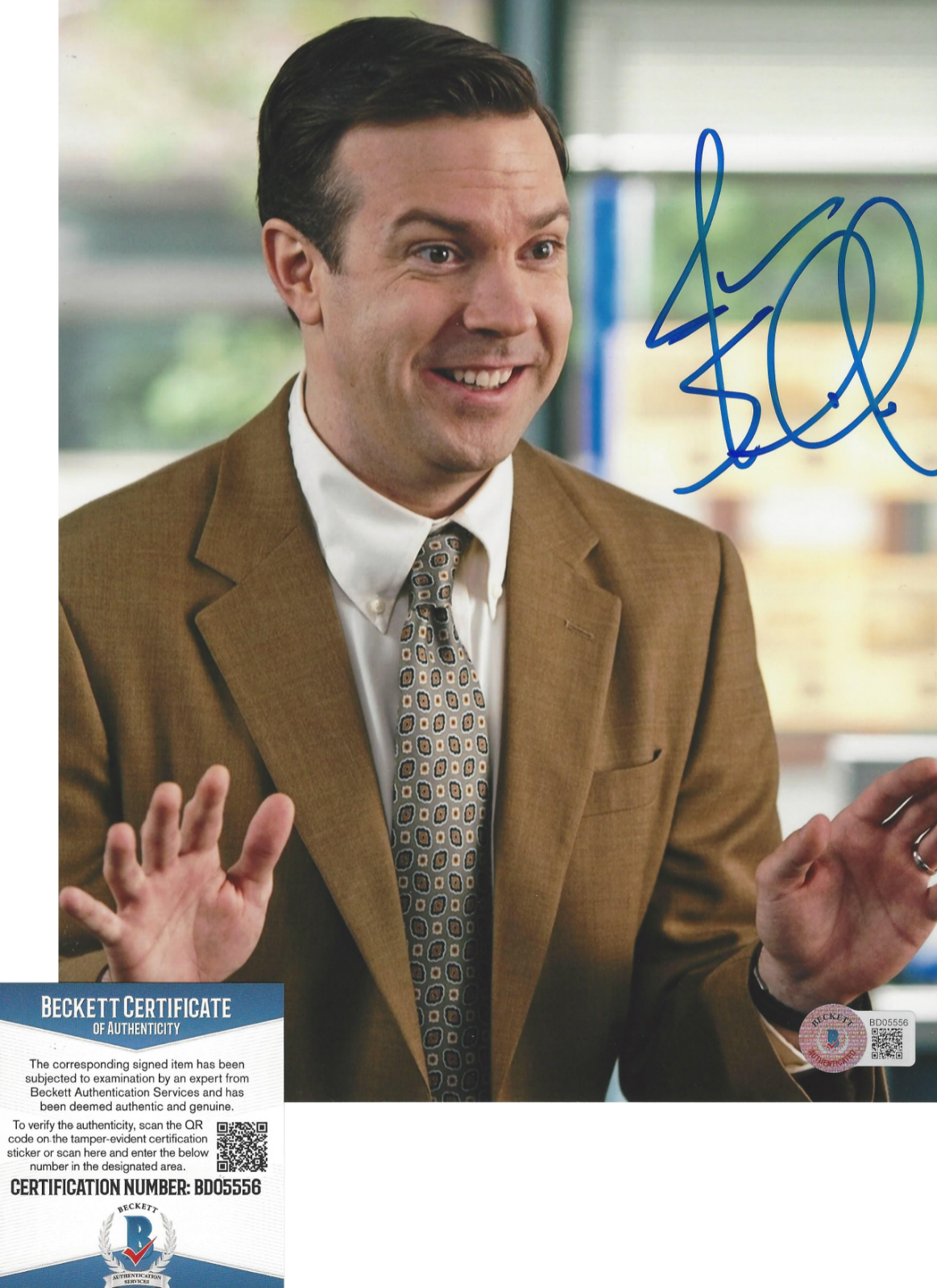 JASON SUDEIKIS SIGNED 'HALL PASS' 8x10 MOVIE Photo Poster painting SNL ACTOR BECKETT COA BAS