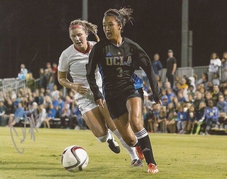 Caprice Dydasco Washington Spirit signed UCLA Bruins 8x10 Photo Poster painting autographed 2