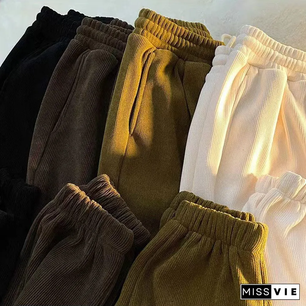 Retro Handsome Casual Sweatpants