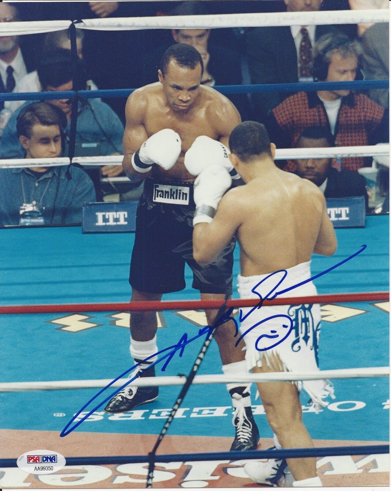 SUGAR RAY LEONARD Signed 8x10 Photo Poster painting with PSA COA