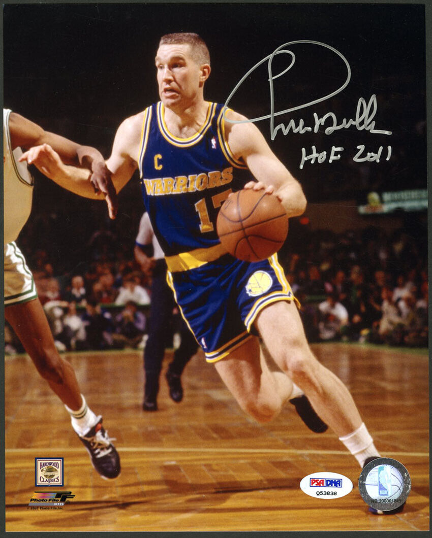 Chris Mullin SIGNED 8x10 Photo Poster painting + HOF 2011 GS Warriors Champ PSA/DNA AUTOGRAPHED