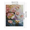 >SALE<Full Embroidery Eco-cotton Thread 11CT Printed Rose Cross Stitch Kit (ACC-871)