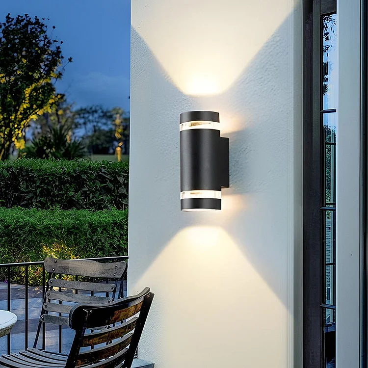 Waterproof LED Up and Down Lights Wall Lamp Outdoor Wall Lights Wall Sconce Lighting - Appledas