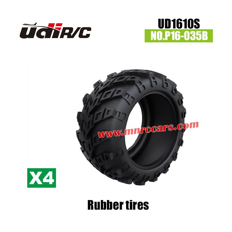 UDIRC UD1610S Parts Rubber Tires P16-035B
