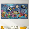 Tropical Fish-14CT Stamped Cross Stitch 61*34cm/24.02*13.39in (Big Size) tapestrymarket