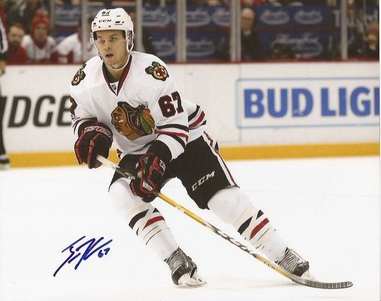 Tanner Kero signed Chicago Blackhawks 8x10 Photo Poster painting autographed Hawks 3