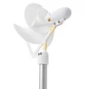 Wind Turbine Generator 12 V Wind Generator with Pal Blade Vertical Spiral Wind Turbine Model Small Wind Turbine for Interior Decoration Model Making Teaching Lectures Field Emergency