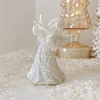 Glitter Christmas Tree Decoration Small Pendant Christmas Snowflake Star Angel Garland Pendant 