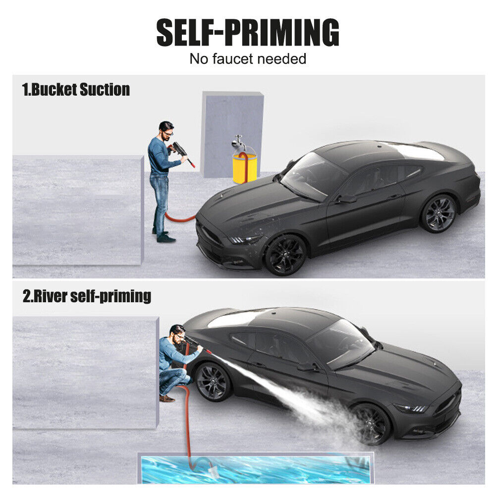 🔥600W Cordless Portable High Pressure Spray Water Gun