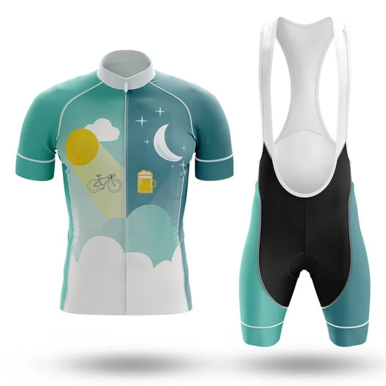 AM To PM Men's Short Sleeve Cycling Kit