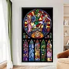 Zelda-Glass Painting-14CT Stamped Cross Stitch 40*70cm/15.75*27.56in(Big Size) tapestrymarket
