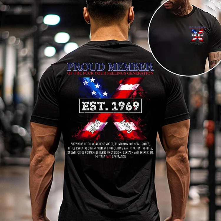 Double-Sided Generation X Custom Year T-shirt/Sweatshirt