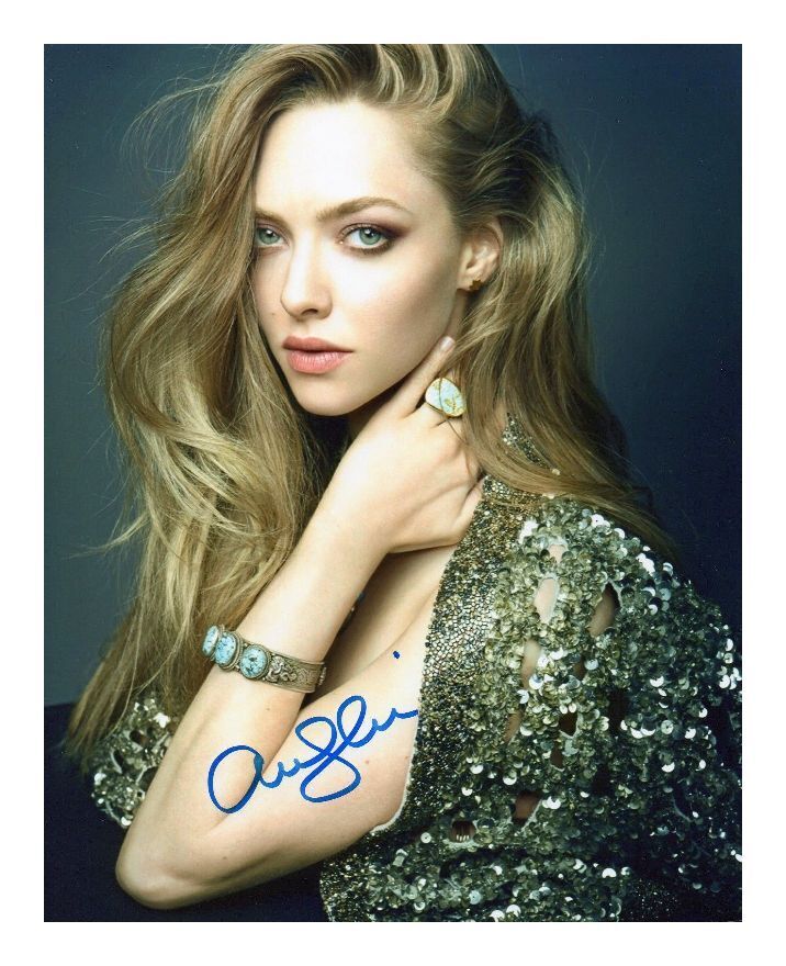 AMANDA SEYFRIED AUTOGRAPHED SIGNED A4 PP POSTER Photo Poster painting PRINT 6