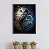 （AB/Round Drills)Owl-Full Diamond Painting 40*55CM