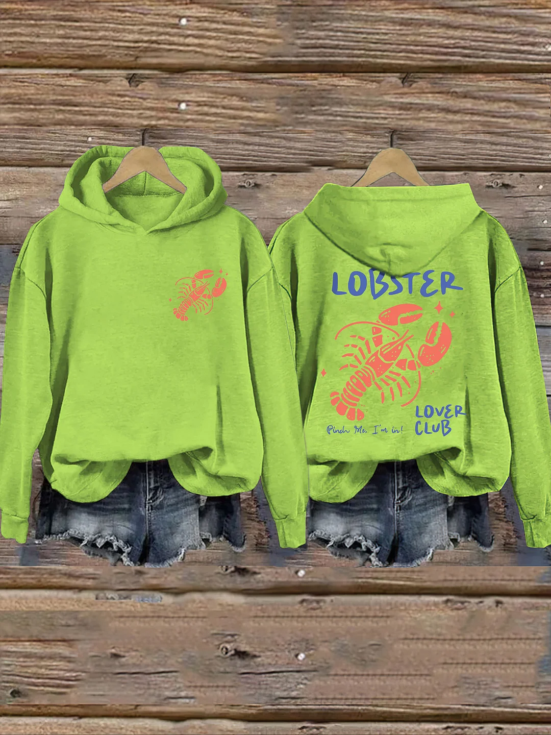 Lobster Lover Club Hoodie