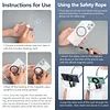 Magnetic Neck Phone Holder, Neck Phone Holder POV/Vlog Selfie Holder Hands-free Phone Neck Video Recording Chest Mount Holder