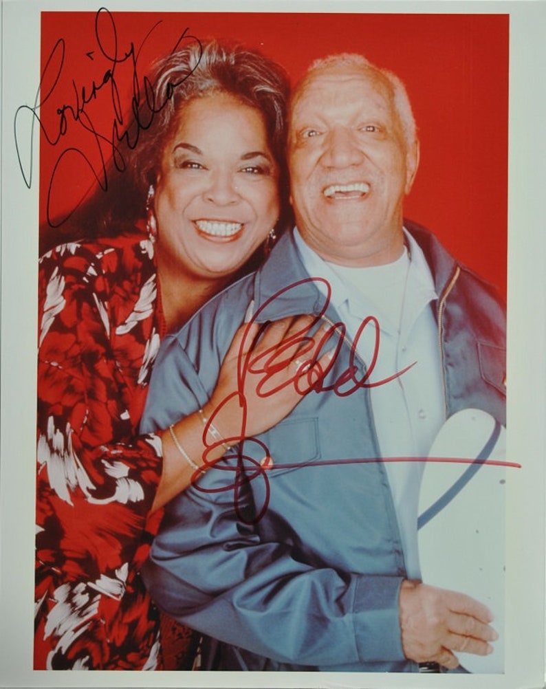 REDD FOX & DELLA Reese Signed Photo Poster painting X2 The Royal Family wcoa