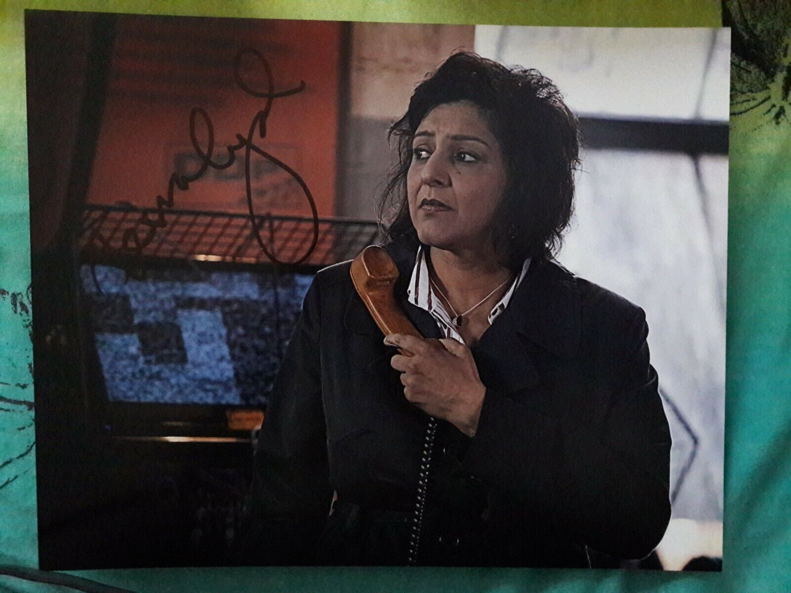 Doctor Who Autograph - Meera Syal signed Dr Who Photo Poster painting